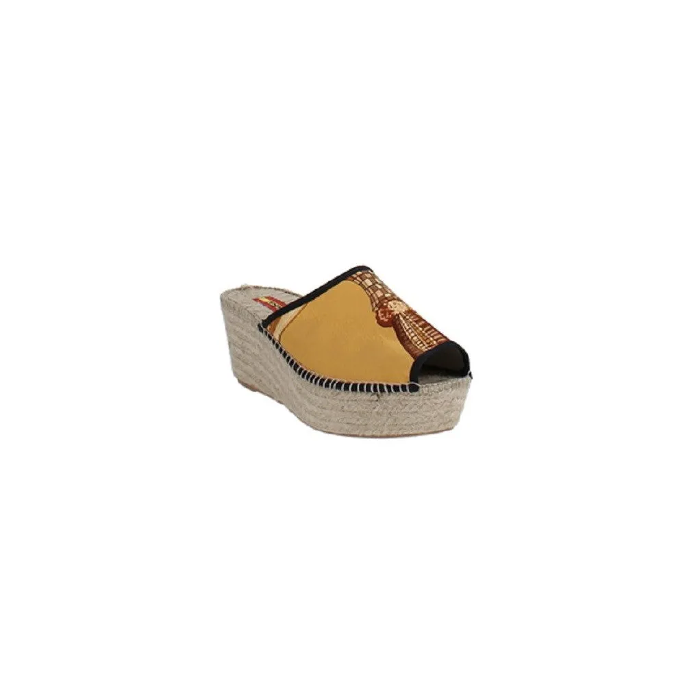 Respoke Women's CHARO Wedge Espadrilles Orange 41/11