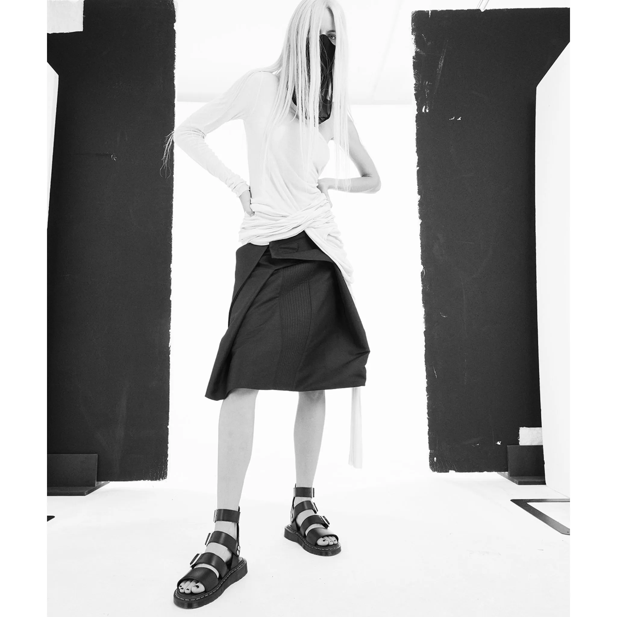 Rick Owens Dr Martens Gryhon Sandal