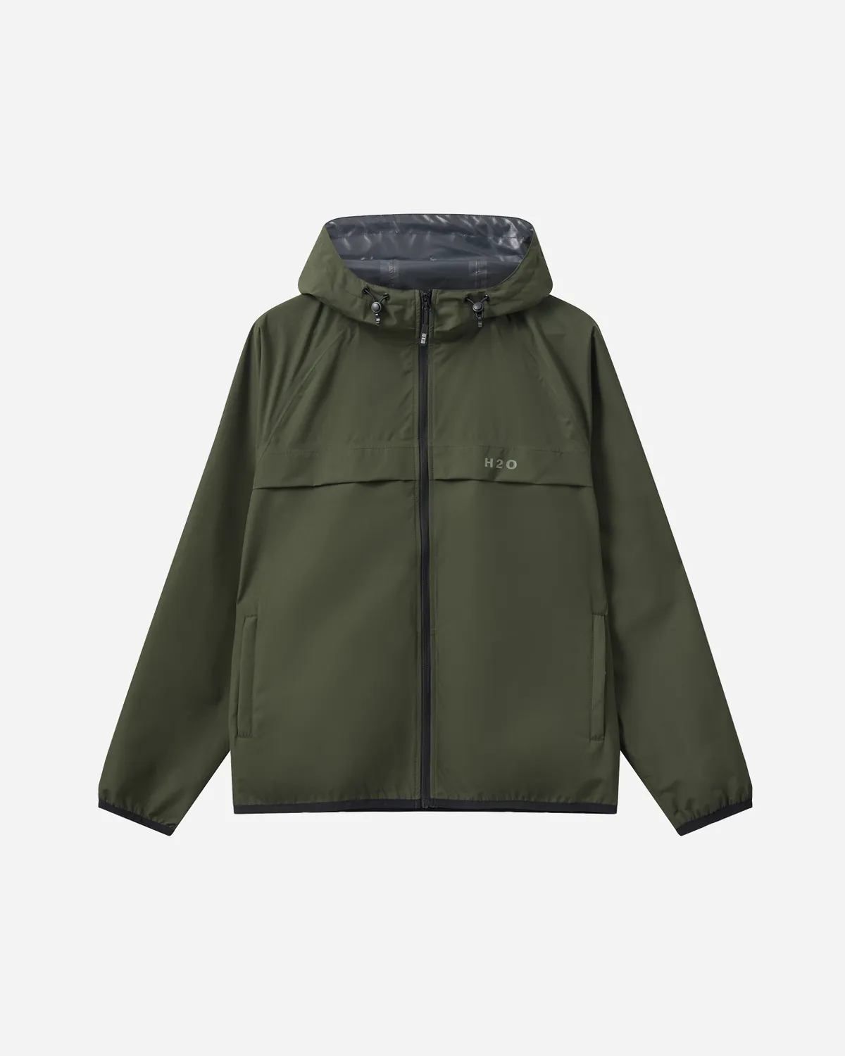 Rømø LW Rain Jacket Packable - Army