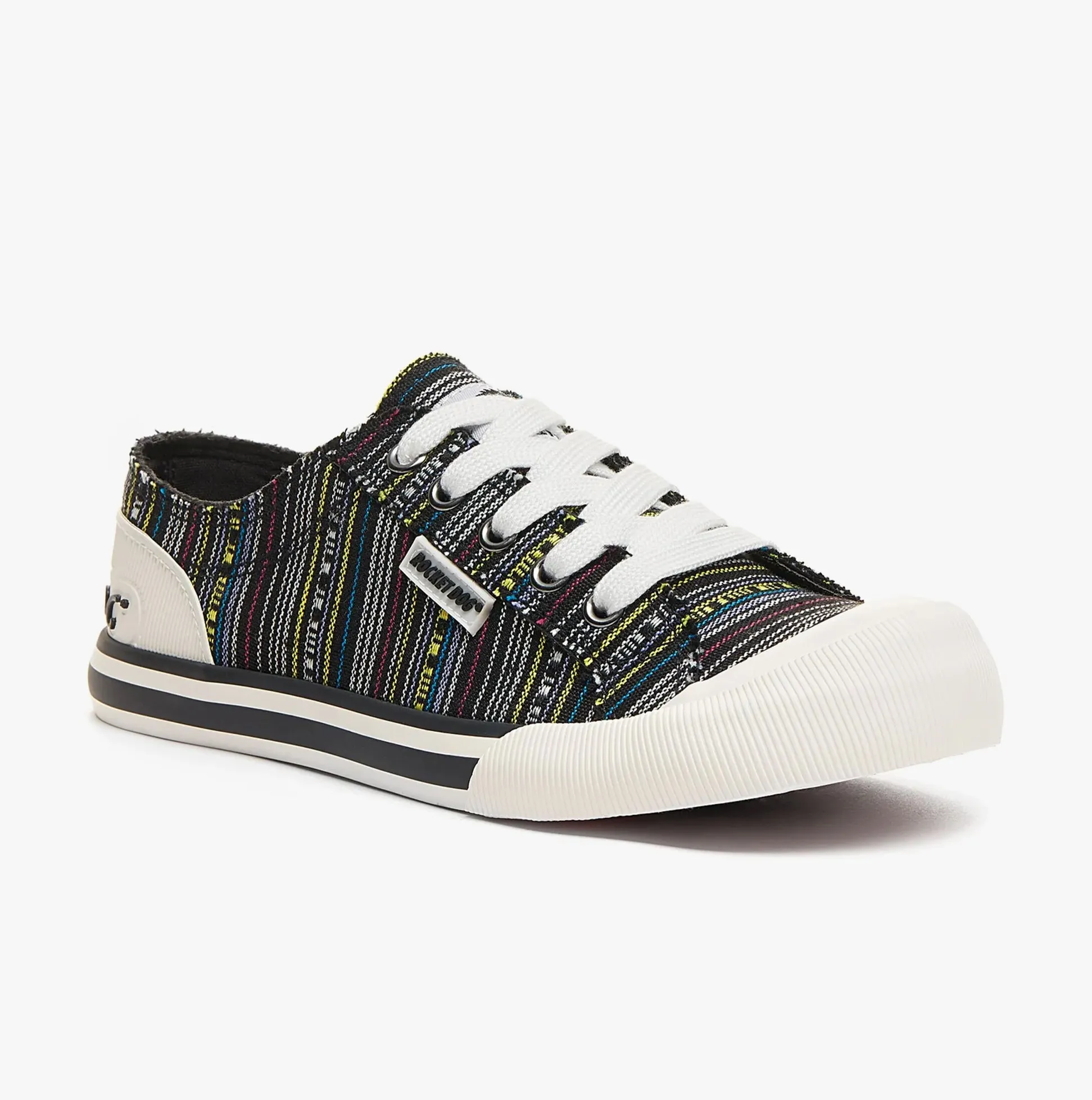 Rocket Dog JAZZIN Womens Trainers Black Multi