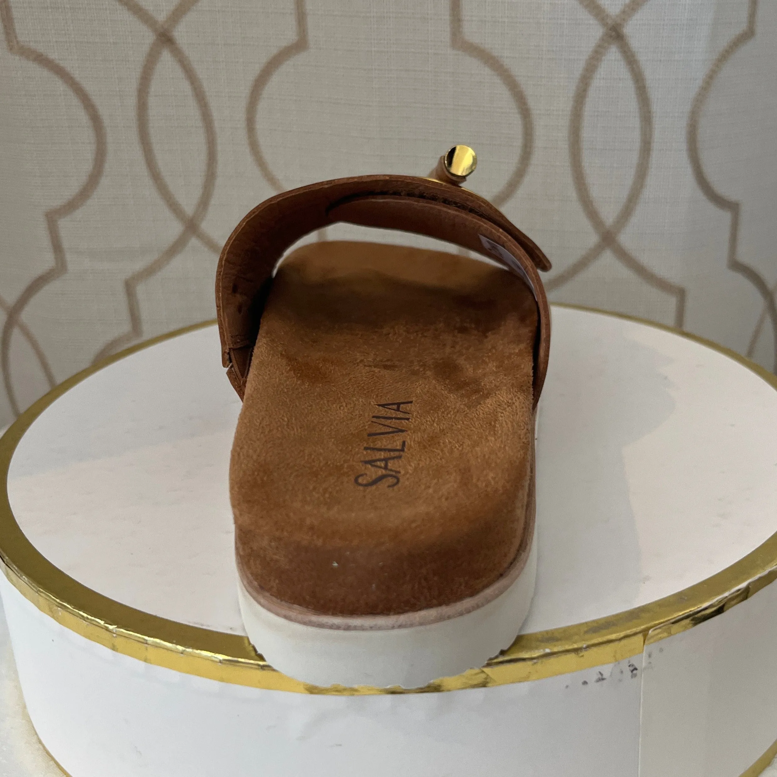 SALVIA DENNI NUTMEG SMOOTH LEATHER