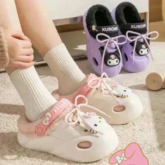 Sanrio Winter Warm Plush Clogs