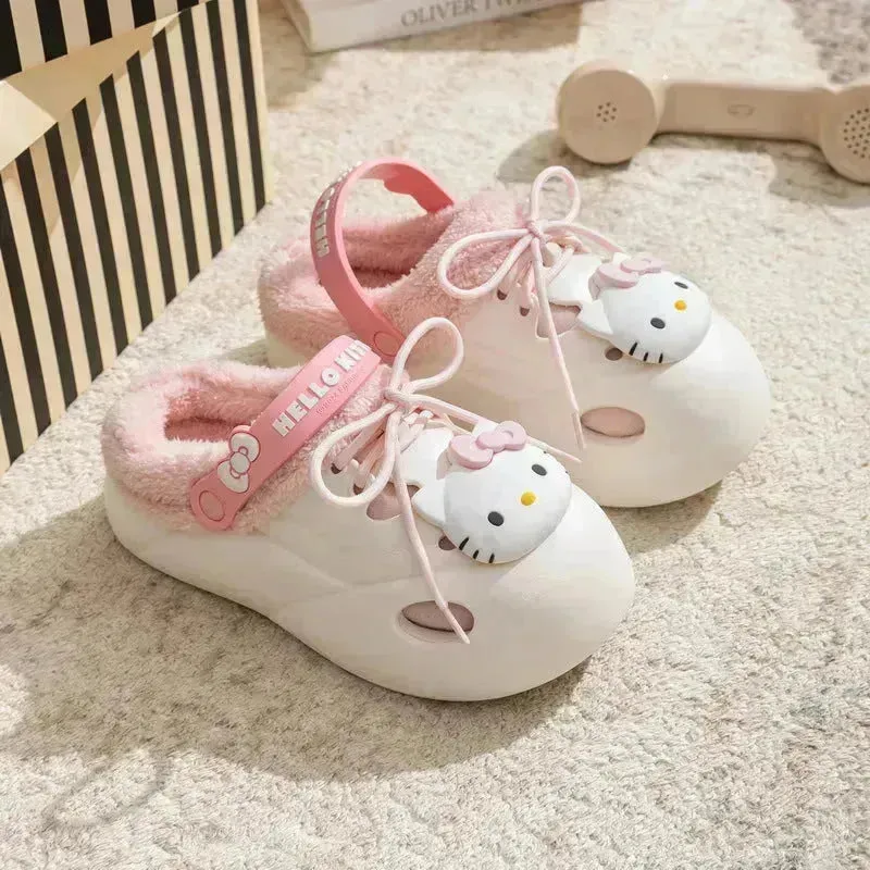 Sanrio Winter Warm Plush Clogs