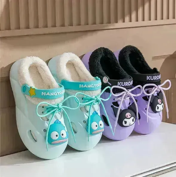 Sanrio Winter Warm Plush Clogs