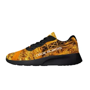 SF_F14 Air Mesh Running Shoes - Black