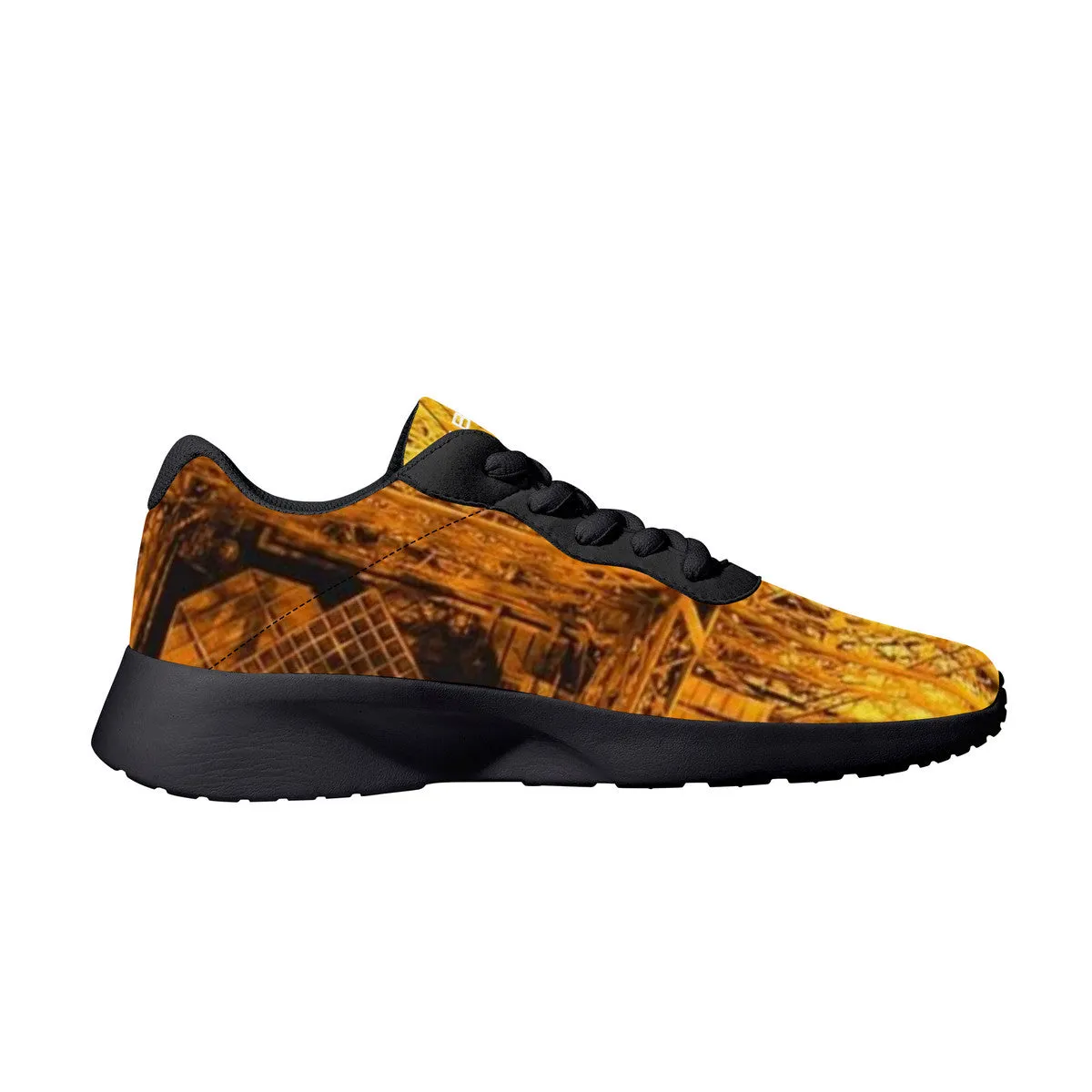SF_F14 Air Mesh Running Shoes - Black