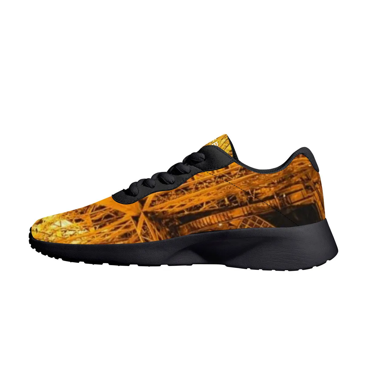 SF_F14 Air Mesh Running Shoes - Black