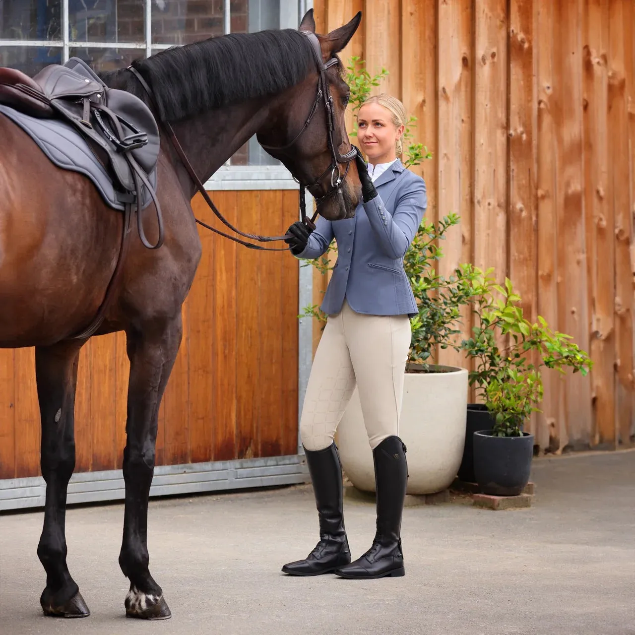 Shires Black Moretta Ortona Riding Boots - Standard