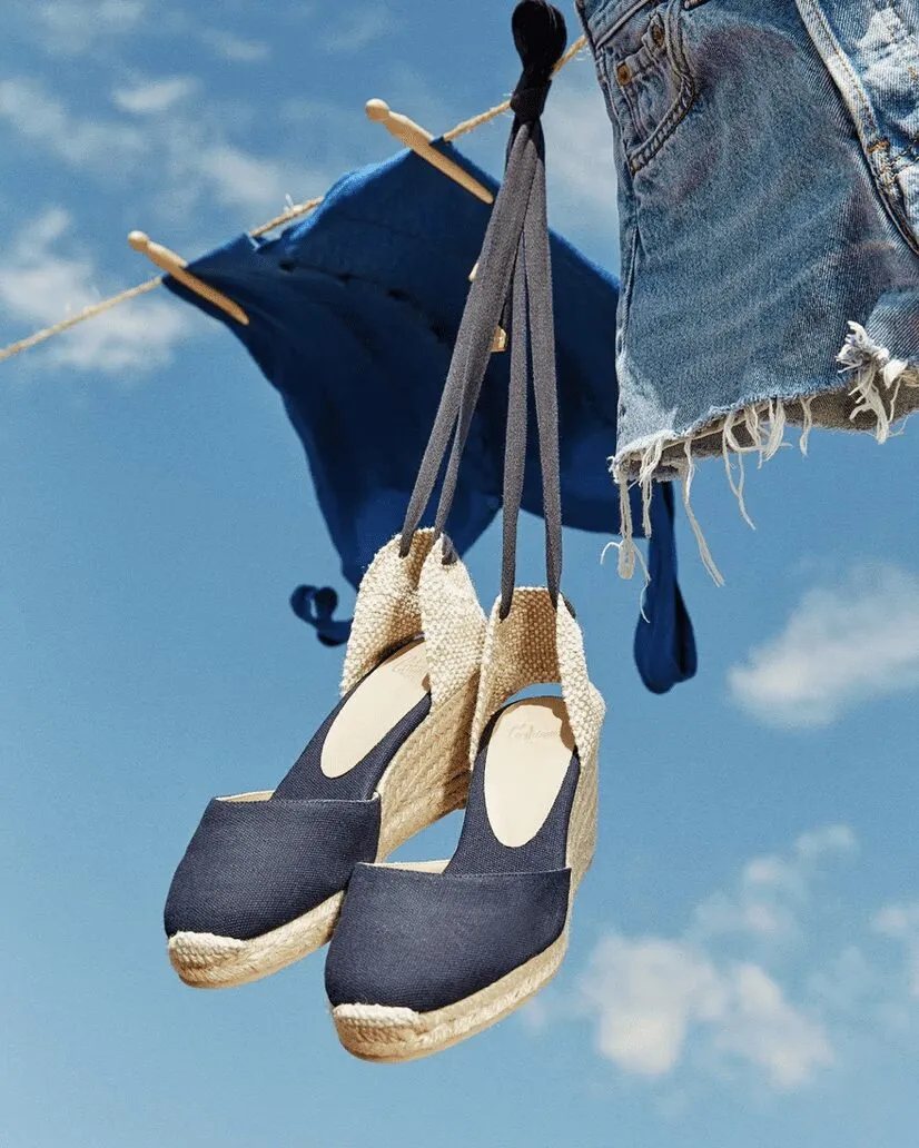 Short Wedge Espadrille