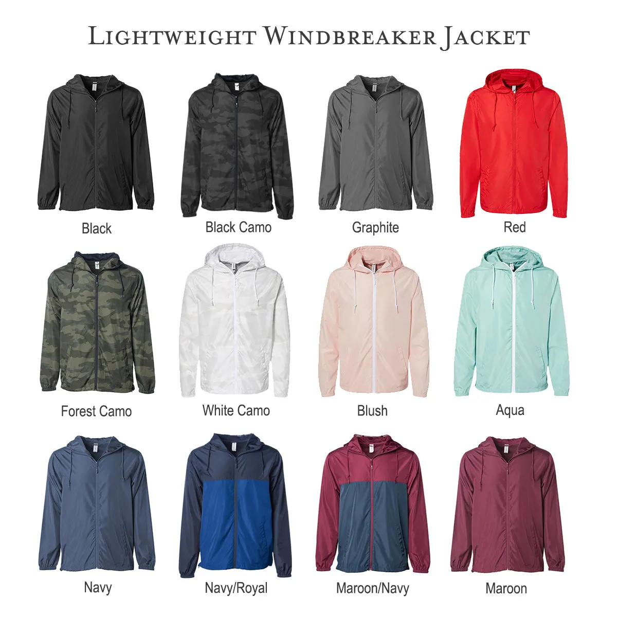 Sigma Nu Full Zip Windbreaker