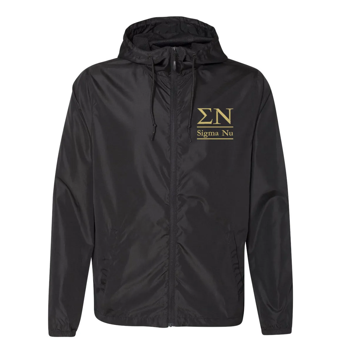 Sigma Nu Full Zip Windbreaker