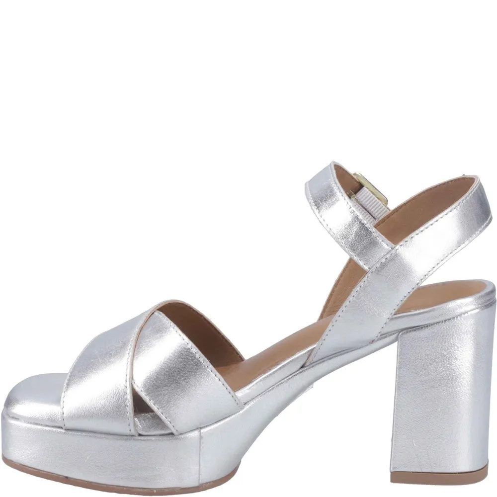 Silver Ophelia Heels