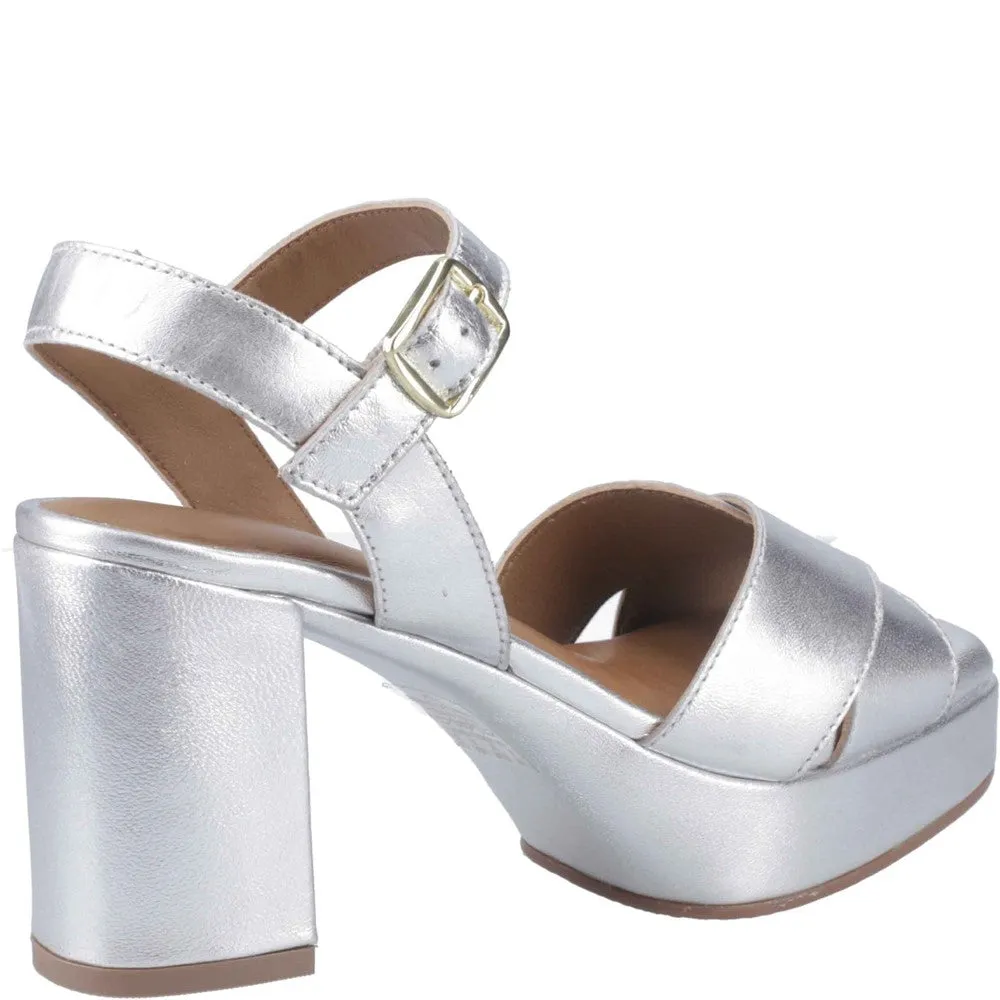 Silver Ophelia Heels