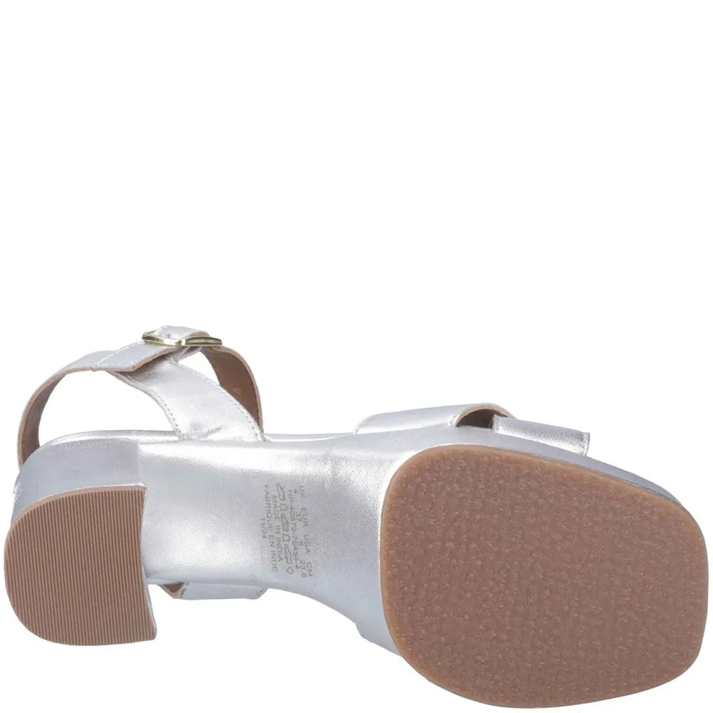 Silver Ophelia Heels