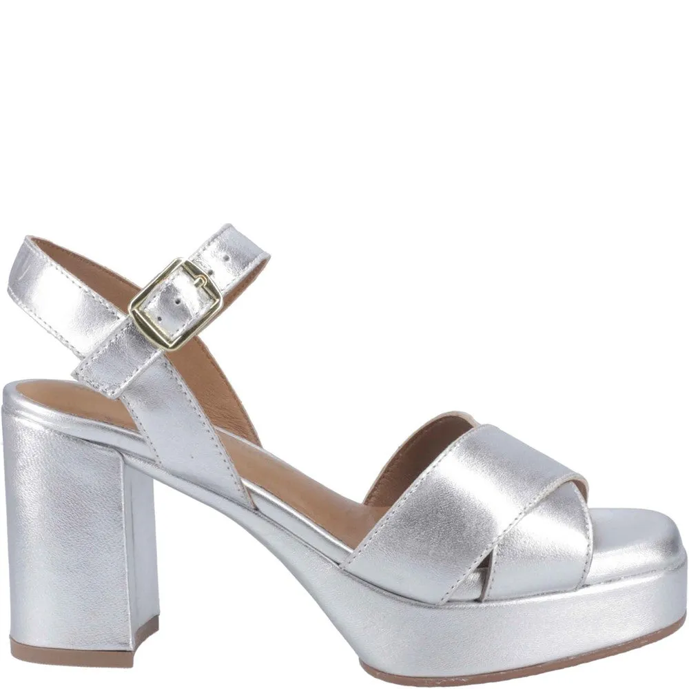 Silver Ophelia Heels