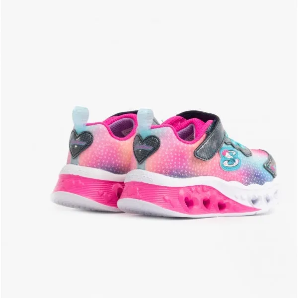 Skechers 302315N/NVMT FLUTTER HEART LIGHTS - SIMPLY LOVE Kids Trainers Navy/Multi