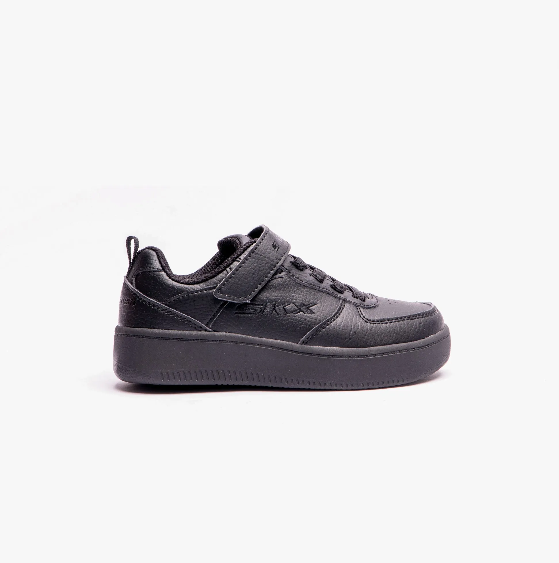 Skechers 405697L/BBK SPORT COURT 92-ZELDER Boys Trainers Black