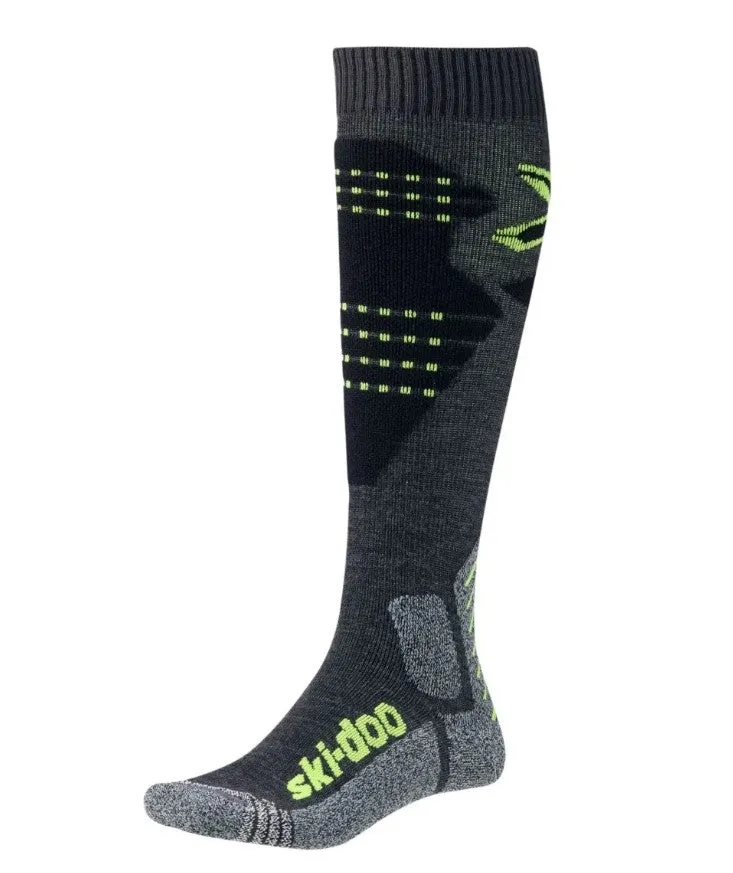 SKI-DOO UNISEX DURABLE PERFORMANCE MIDWEIGHT SOCKS