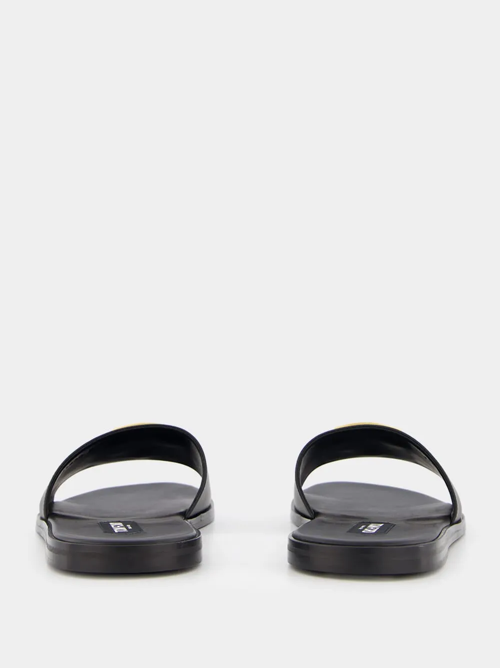 Smooth Leather Brighton Slide