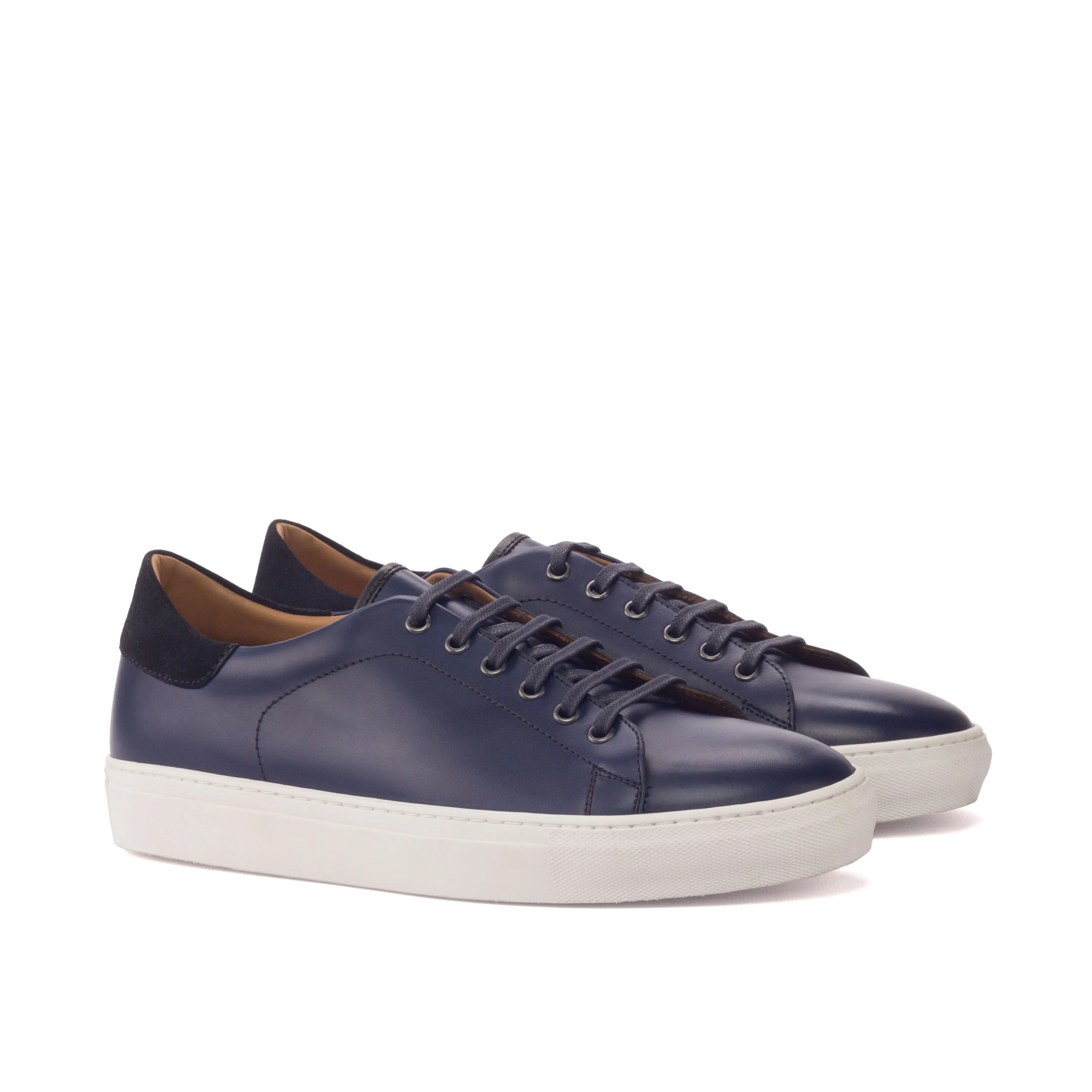 Sole Sneaker - Box Calf Navy