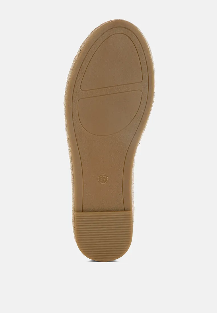 Sonara Mesh Flat Espadrille Sandals