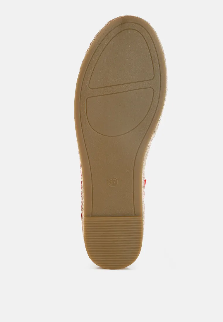 Sonara Mesh Flat Espadrille Sandals