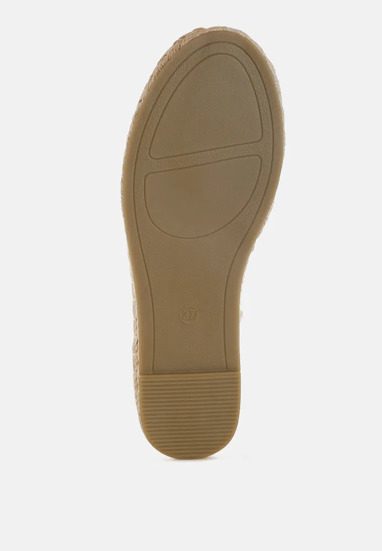 Sonara Mesh Flat Espadrille Sandals