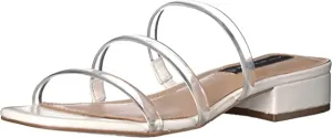 STEVEN by Steve Madden Women's Hades Sandal, White Multi, 9.5