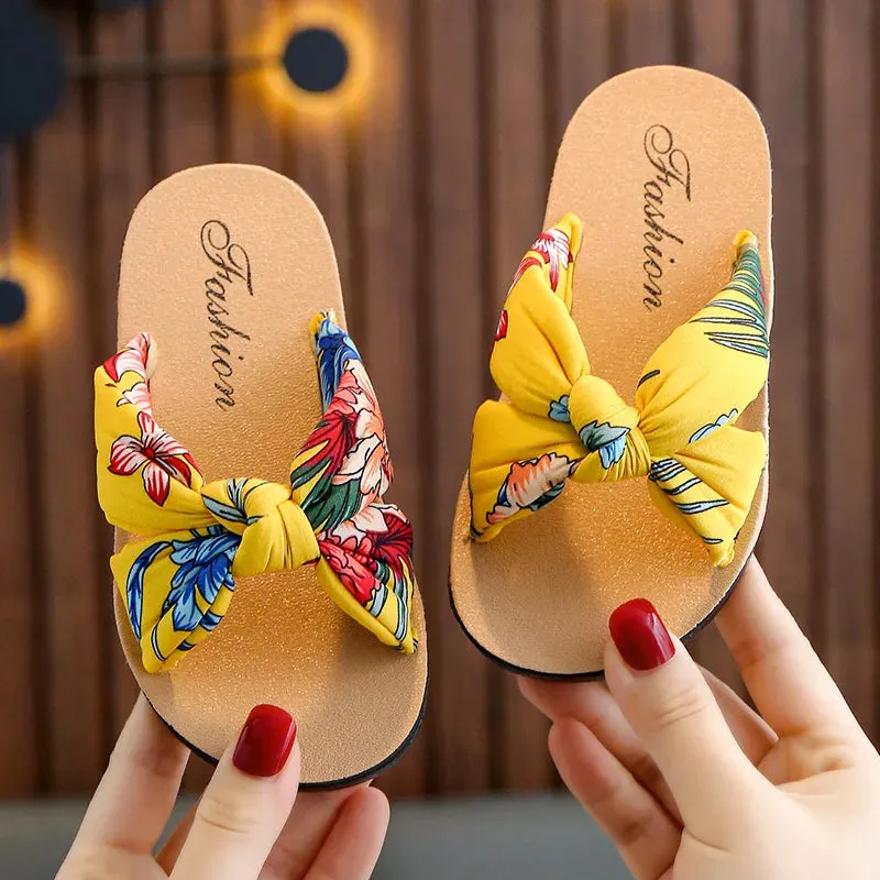 Summer Girls Casual Colorful Slip-on Sandals