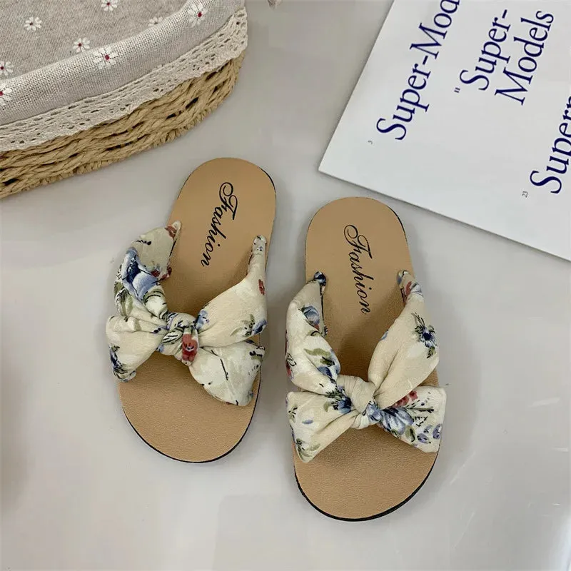 Summer Girls Casual Colorful Slip-on Sandals