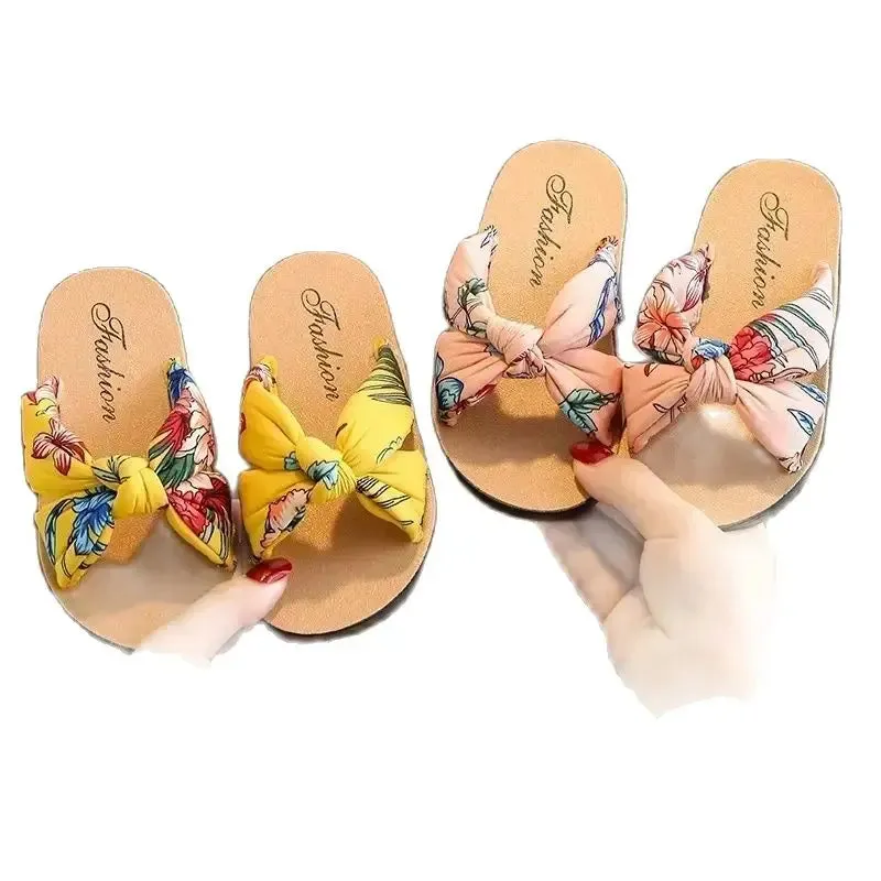 Summer Girls Casual Colorful Slip-on Sandals