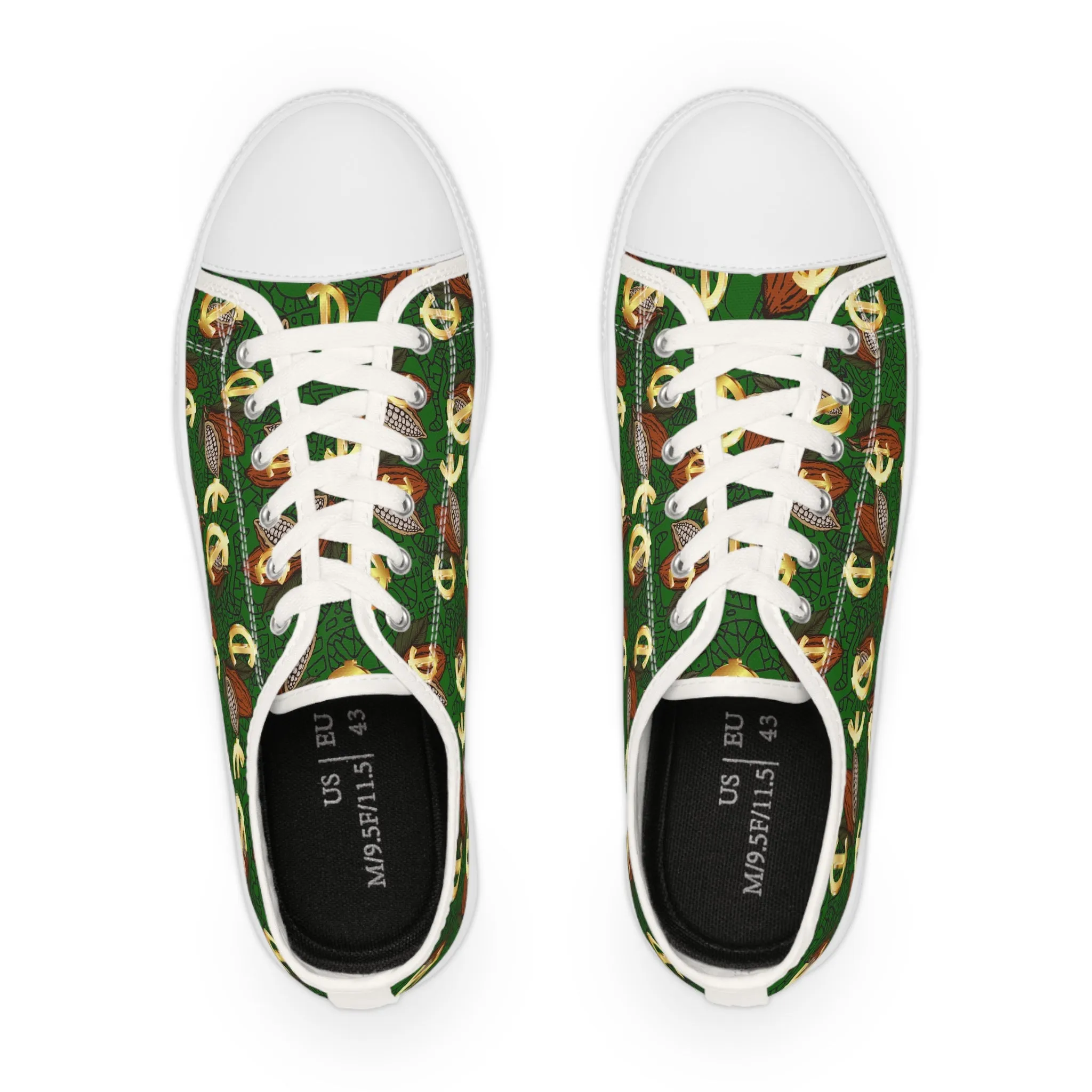 SUPREMEMATHEMATICS CEDI LOW TOP SNEAKERS