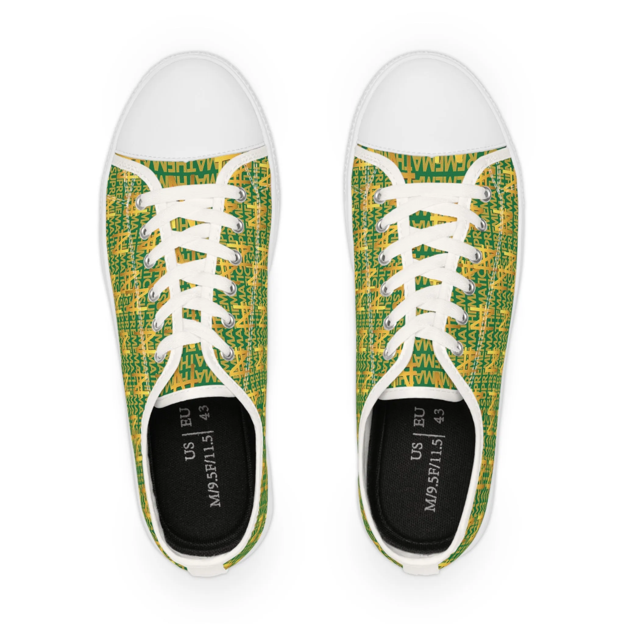 SUPREMEMATHEMATICS NAIRA TOP TOP SNEAKERS