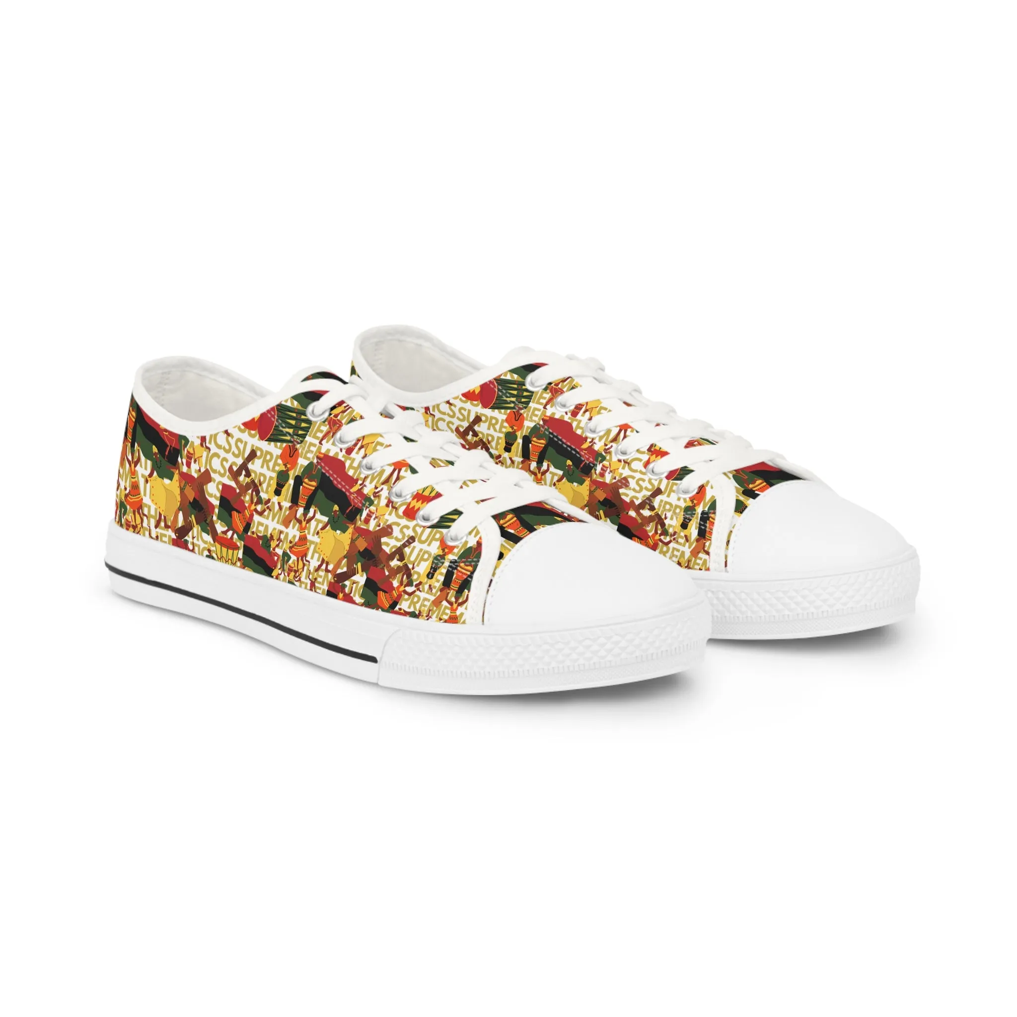 SUPRMEMATHEMATICS LOW TOP SNEAKERS