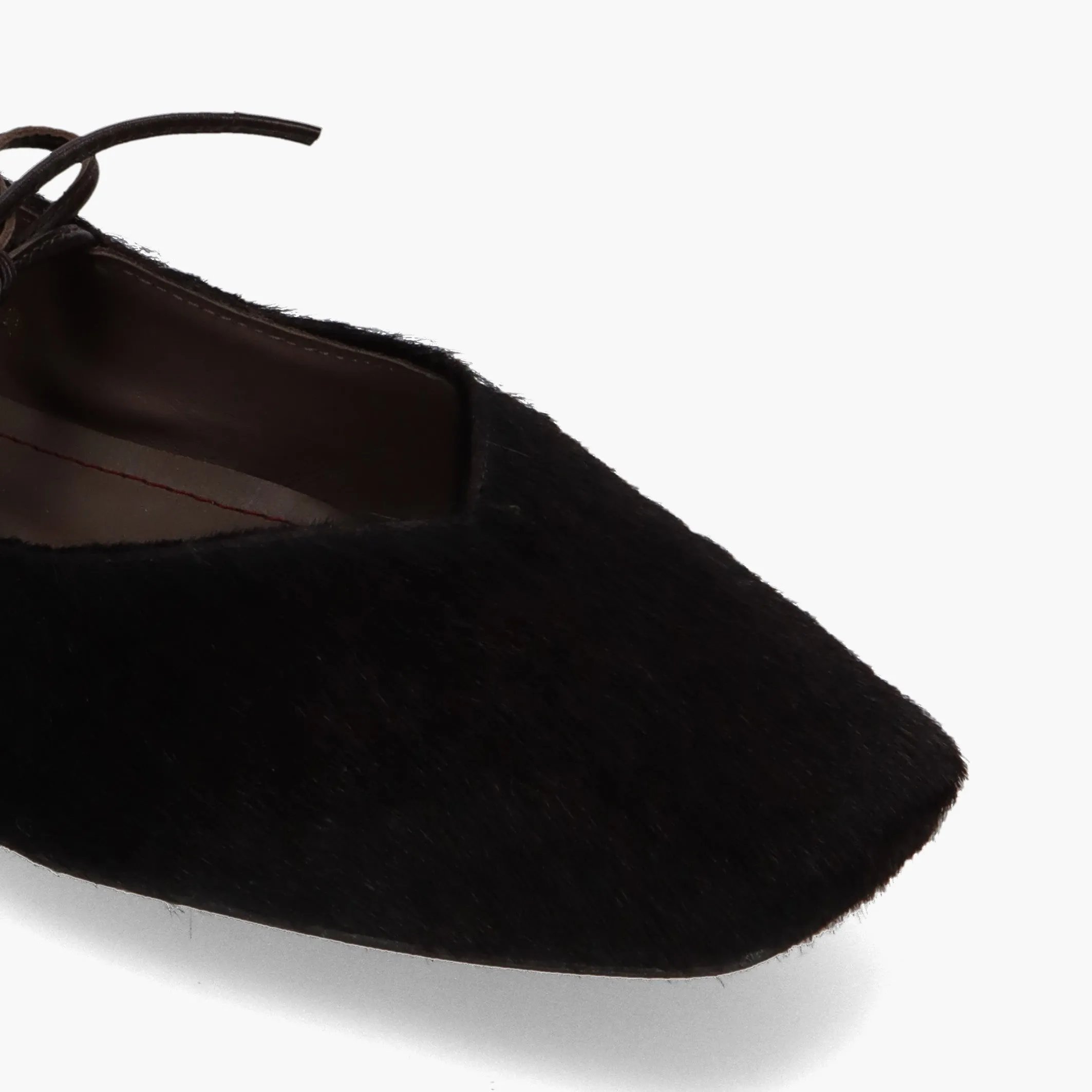 Sway Soft Brown Leather Ballet Flats
