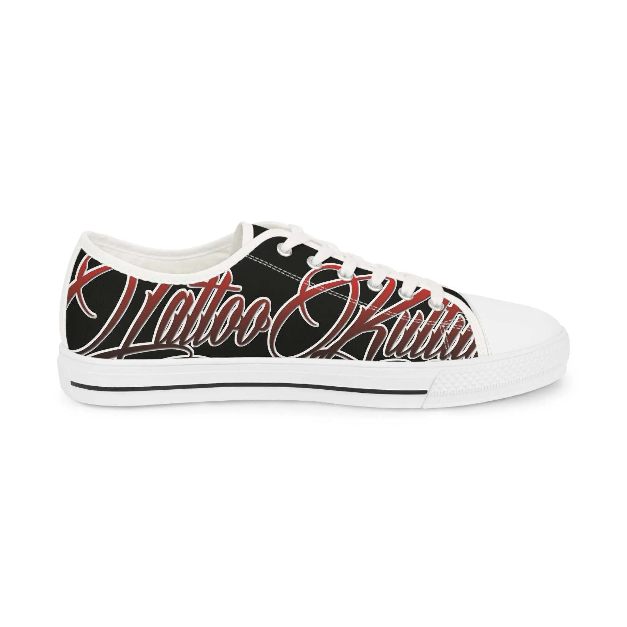 Tattoo Kultur Men's Low Top Sneakers