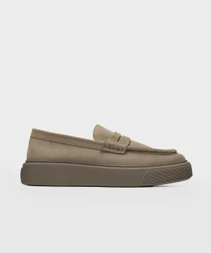 The Loafer Tonal Sand Suede