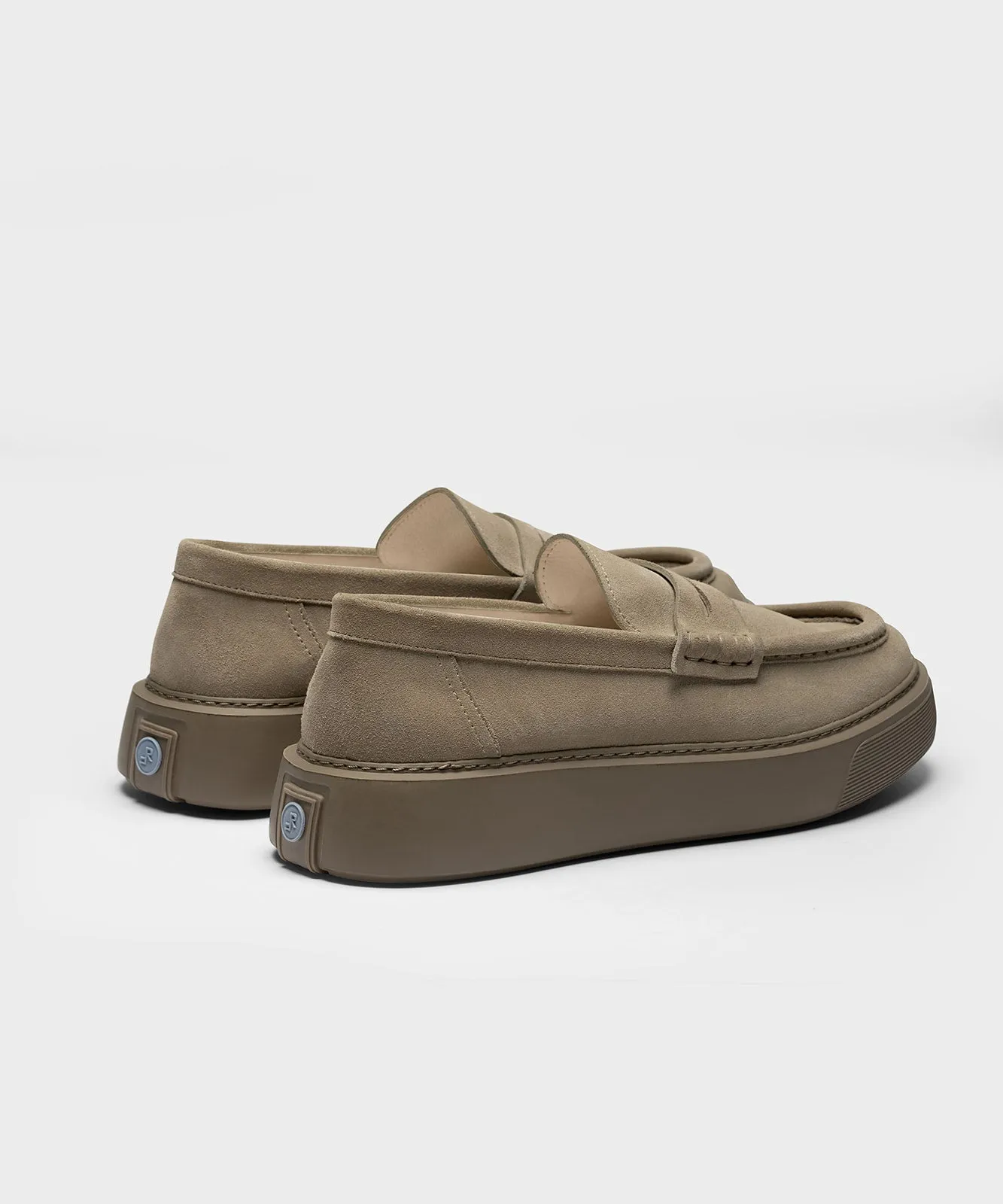 The Loafer Tonal Sand Suede