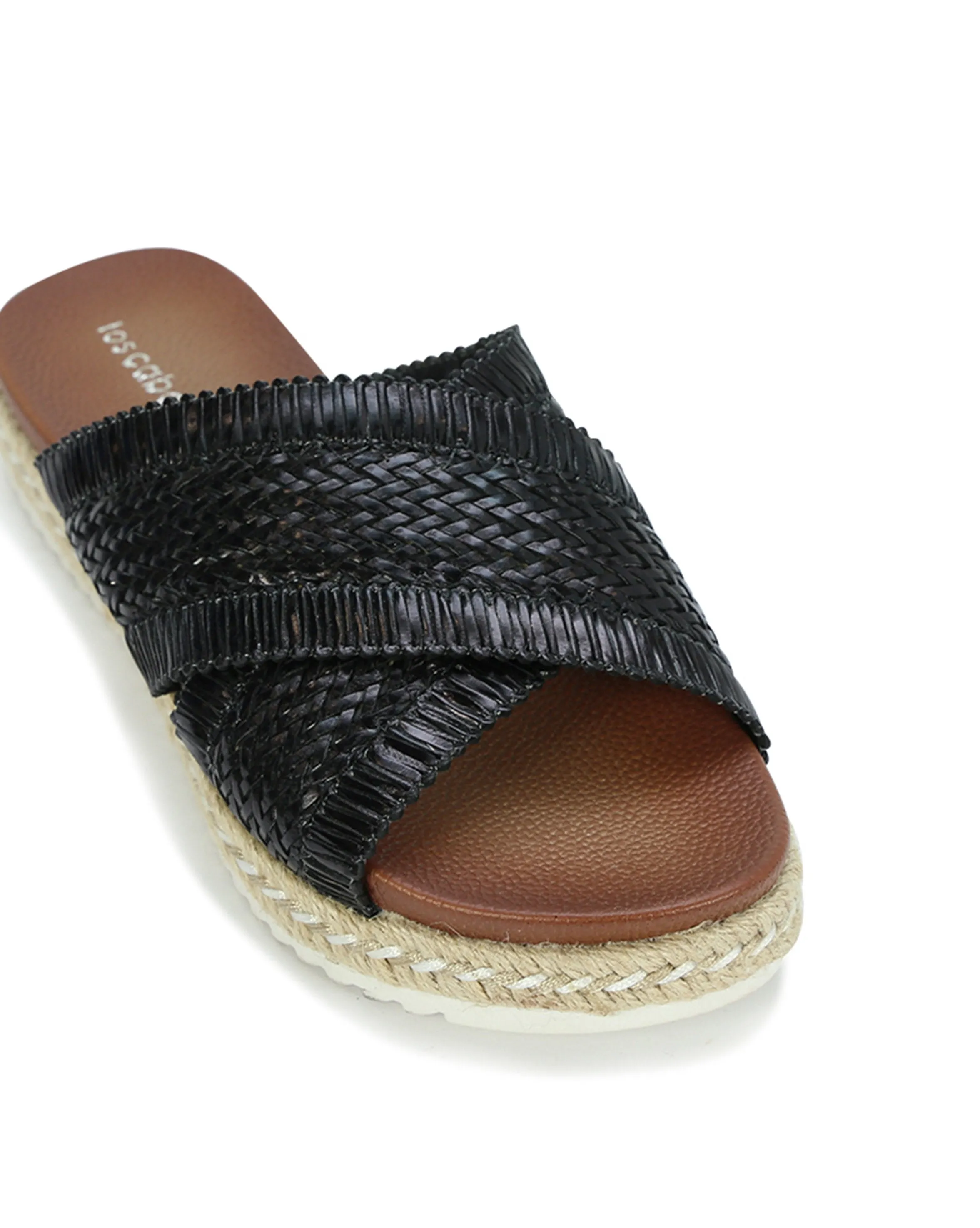 TINNY CRISSCROSS SLIDE SANDAL