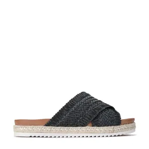 TINNY CRISSCROSS SLIDE SANDAL