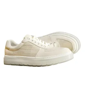 TNV Casual Leather Shoes Genuine Leather Thick Bottom Sneakers Laces Up  Breathable DS3337