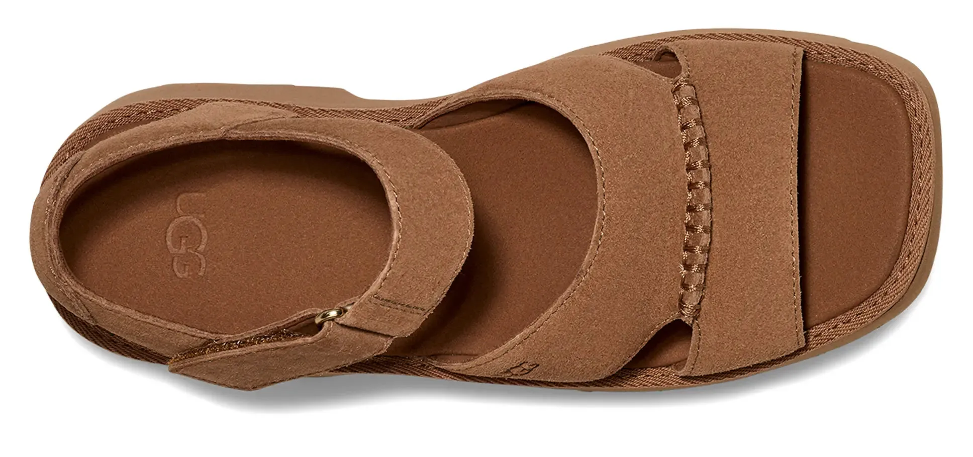 UGG New Heights Ankle Strap – Chic & Comfortable Platform Sandals