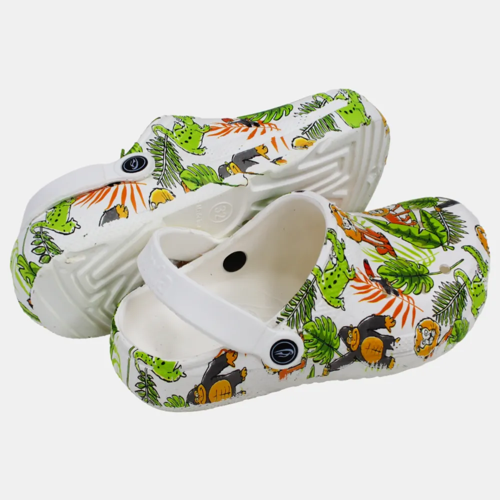 Unisex Kids' Rubber CRO – White Pronto