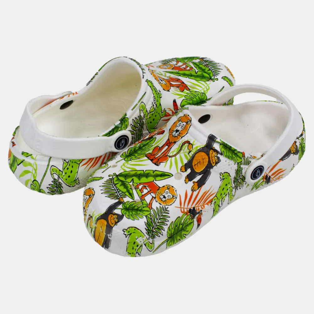 Unisex Kids' Rubber CRO – White Pronto