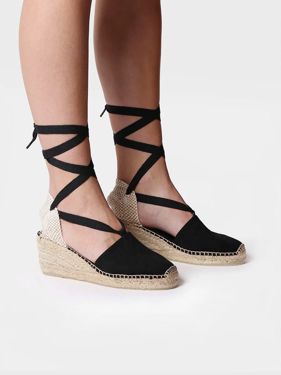 Valencian espadrille with strings for women - VALENCIA