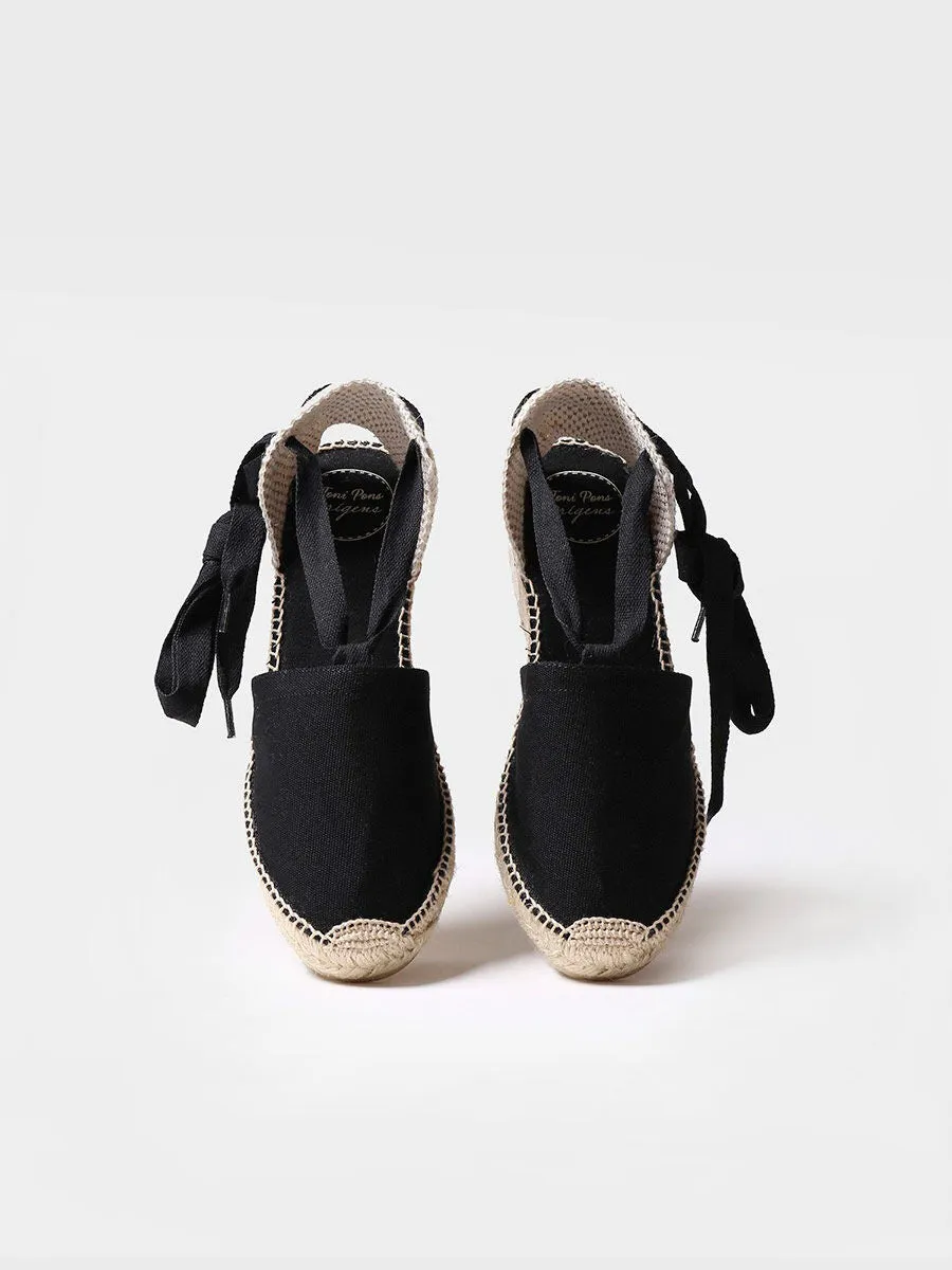 Valencian espadrille with strings for women - VALENCIA