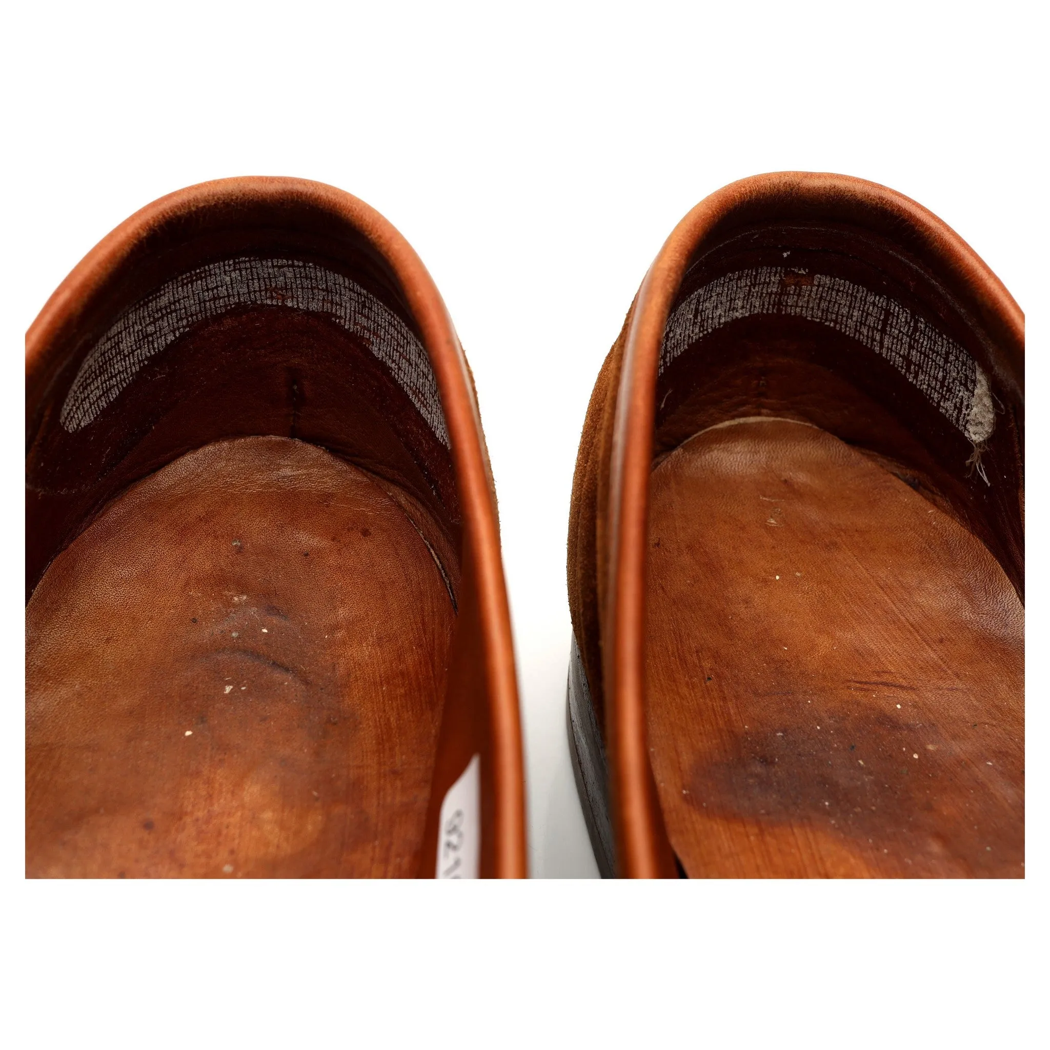 'Ventnor' Tan Brown Suede Unlined Loafers UK 9 E