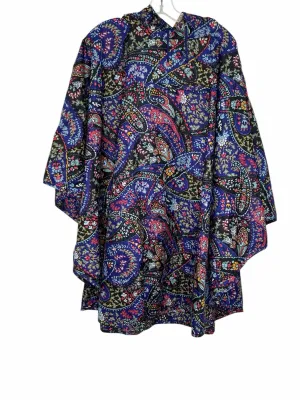 Vera Bradley Size One Size Blue Print Pre-Owned Jacket- Ladies