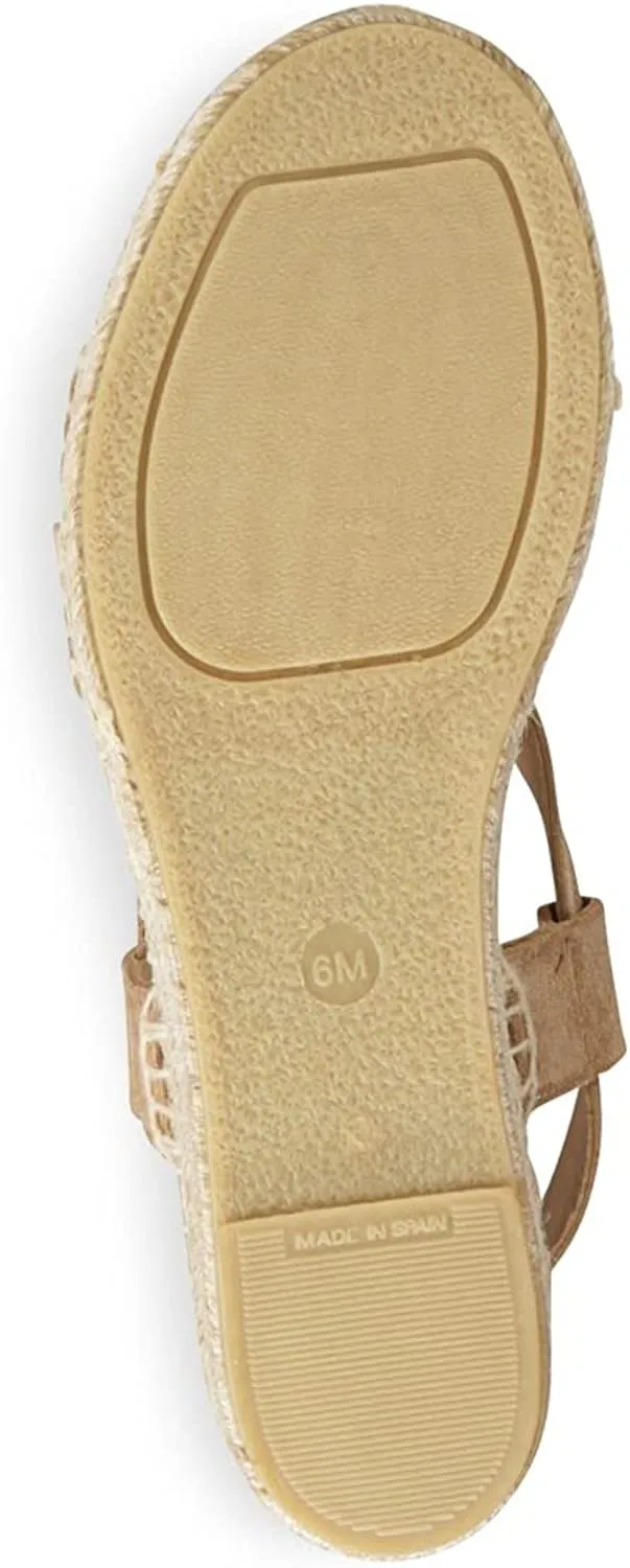 VIA SPIGA Womens V-Gia Leather Strappy Espadrilles Tan 9 Medium (B,M)