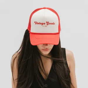 Vintage Goods Foam Trucker Hat